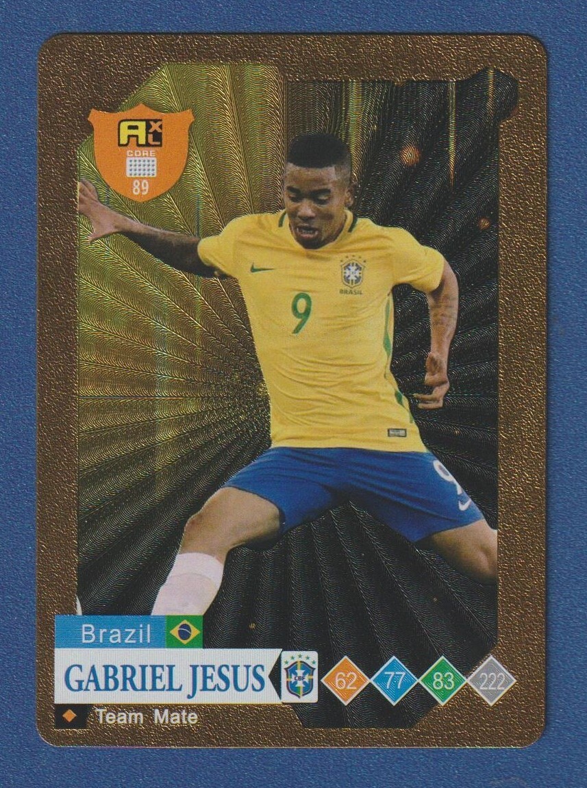 アーセナル ジェズス Gabriel Jesus RC 25枚限定 2022-23 Gabriel Jesus 1/1 auto Gold Topps UCL Arsenal | eBay