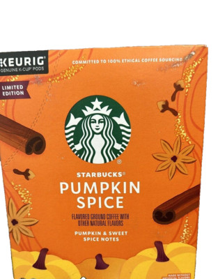 88 Pumpkin Spice Coffee Starbucks K-Cup Pods Keurig LIMITED EDITION Bb 01/2026