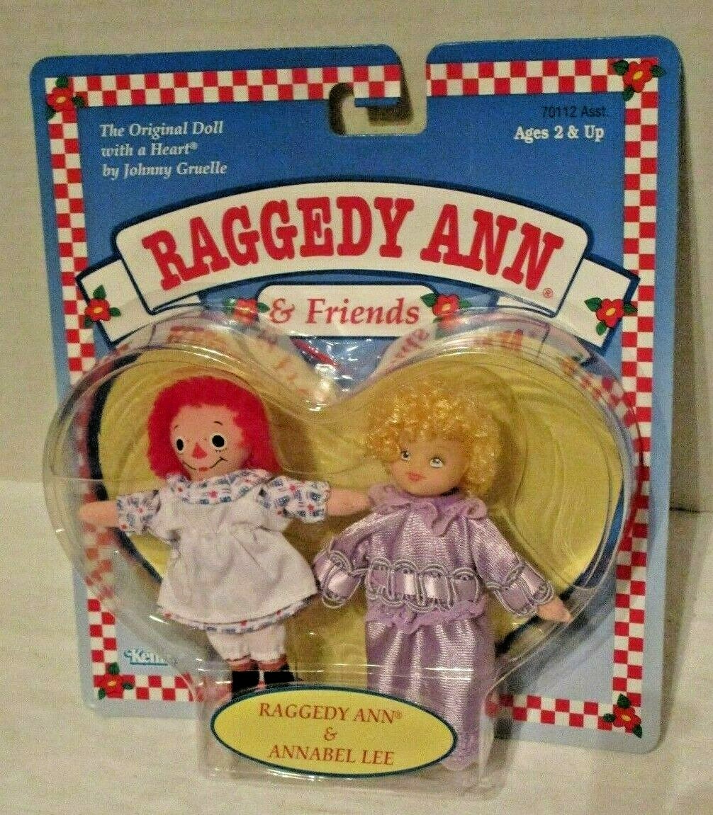 Raggedy Ann 5体セット Vintage 16” Double Sided Raggedy Ann N Andy Doll Fast