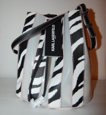 Karl lagerfeld logo print bucket bag new arrivals