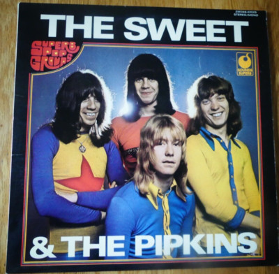 The Sweet & The Pipkins Super Pop Sounds - 33Tours Vinyl 1974 Music For Pleasure