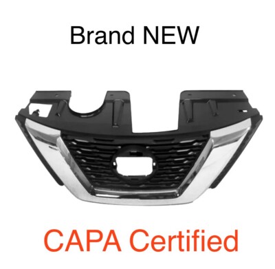 NEW Fits 2017-2020 Nissan Rogue Replacement Front GRILLE, Grill  CAPA 