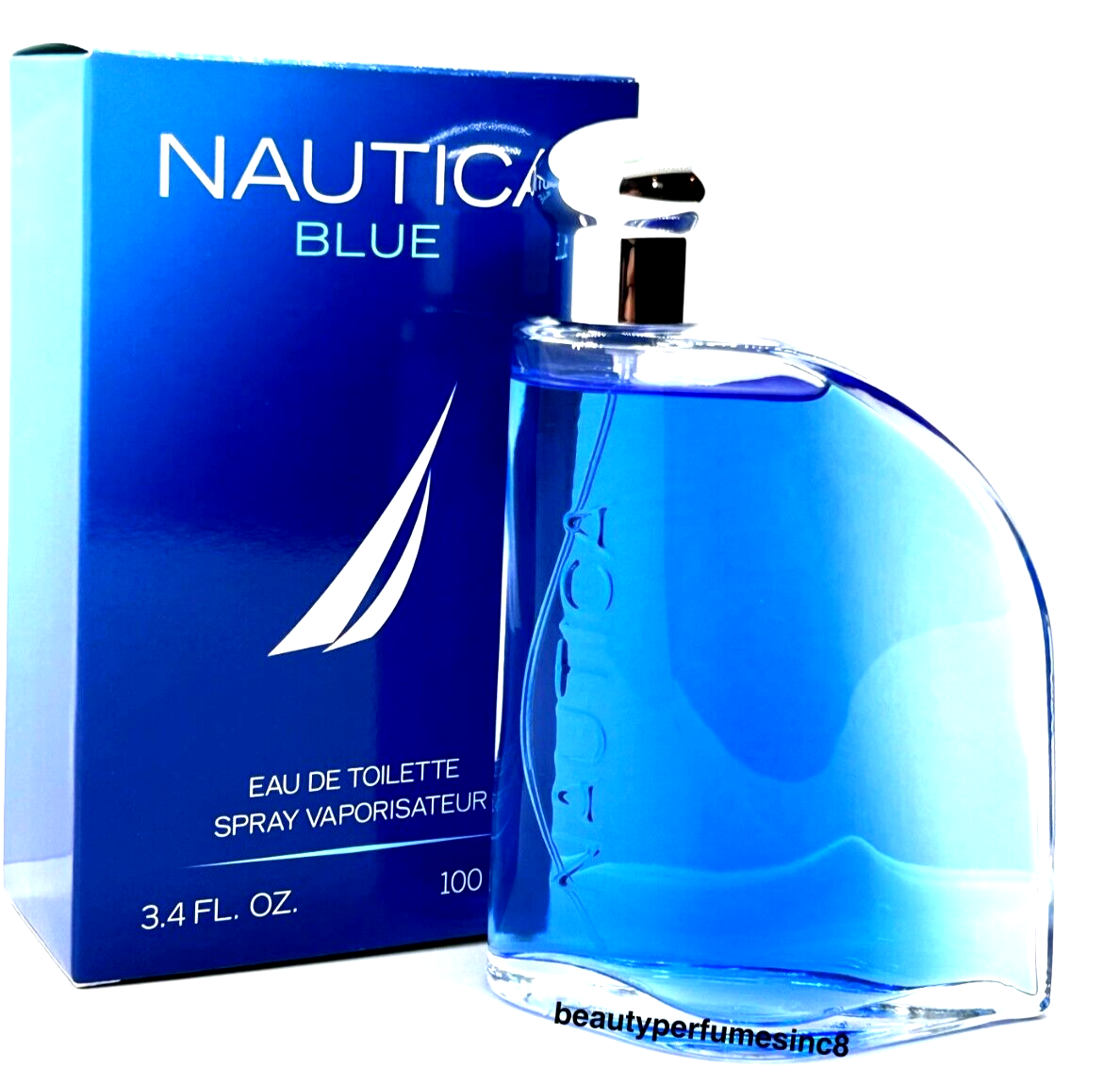 Nautica Blue for Men 3.4oz Eau De Toilette Spray New in Box