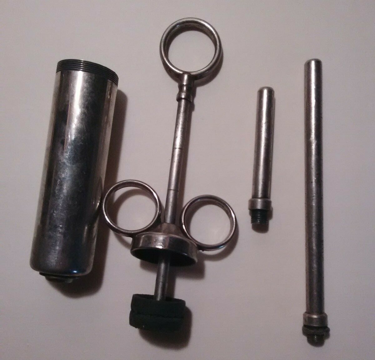 Eisele & Co Nashville Tennessee Veterinary Dose Syringe Vintage