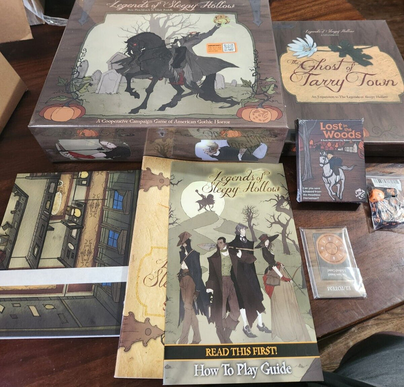Legends of Sleepy Hollow (2022) Board Game – Board Game Guys