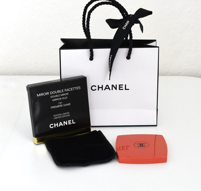 NIB CHANEL MIROIR DOUBLE FACETTES LIMITED-EDITION MIRROR DUO 121 Preme're Dame