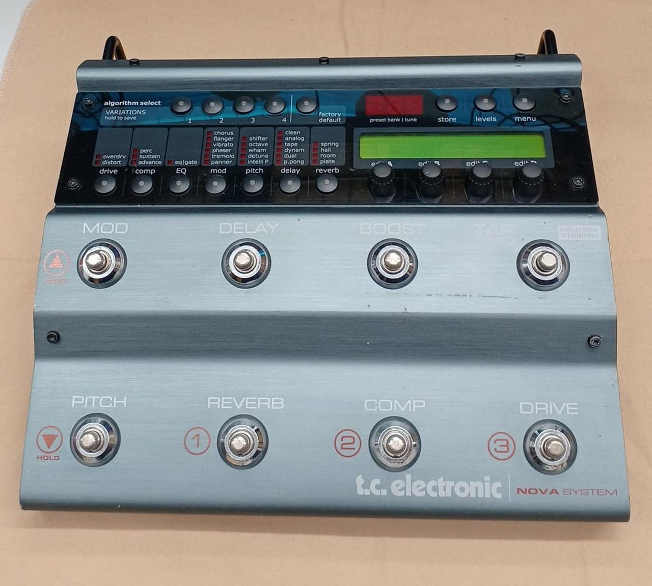 TC Electronic Nova System Multi-Effects Guitar Pedal TFW002 TC Electronic Nova System Multi-Effects Guitar Pedal TFW002