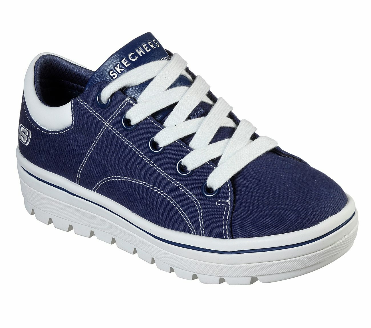 Skechers Street Stollen Bring It Back Sneaker Damen Classic SKECHERS Damen Street Cleat Bring It Back SKECHERS