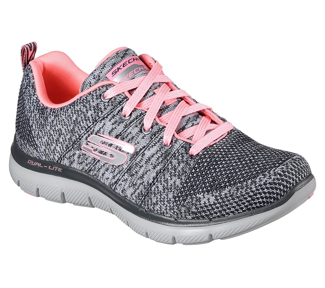 Details about Skechers Flex Appeal 2.0 High Energy Trainers Womens Sports Memory Foam Shoes Details about Skechers Flex Appeal 2.0 High Energy Trainers Womens Sports Memory Foam Shoes