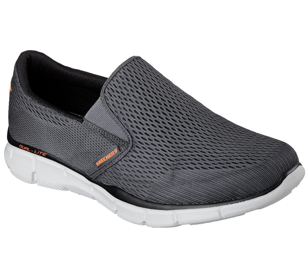 skechers knit mesh slip on trainer
