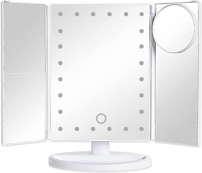 Small vanity mirror on sale lights
