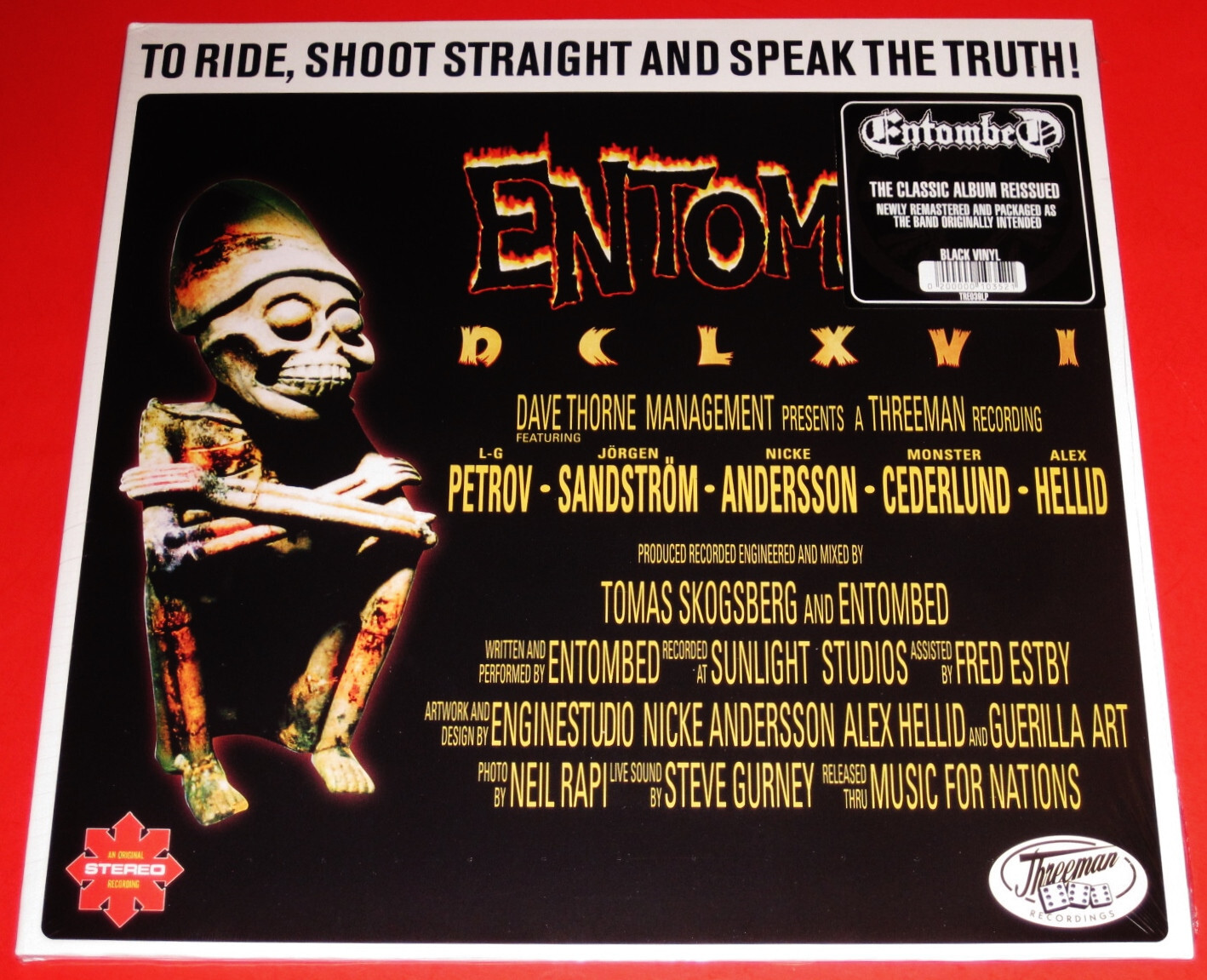 Entombed: DCLXVI To Ride, Shoot Straight And Speak The Truth Entombed: DCLXVI To Ride, Shoot Straight And Speak The Truth