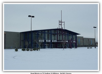 Regal Movies on TV Stadium 16 Hillsboro Theater Postcard