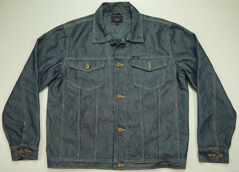 tommy jeans denim jacket 90s
