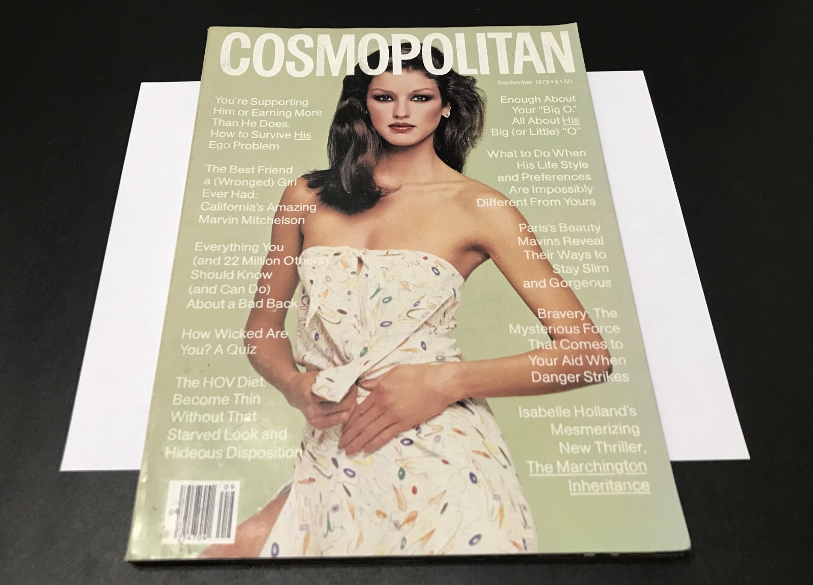 Cosmopolitan Magazine - September 1979 Issue - Janice