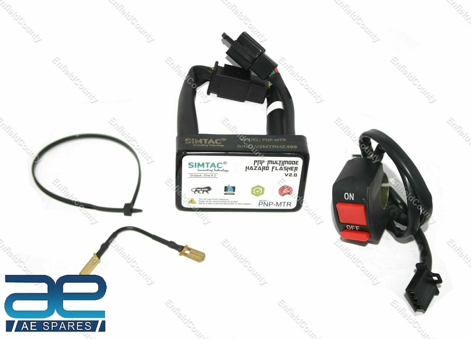 For Royal Enfield Meteor 350 Classic 350 500 UCE PNP Hazard Module Adapter Flasher