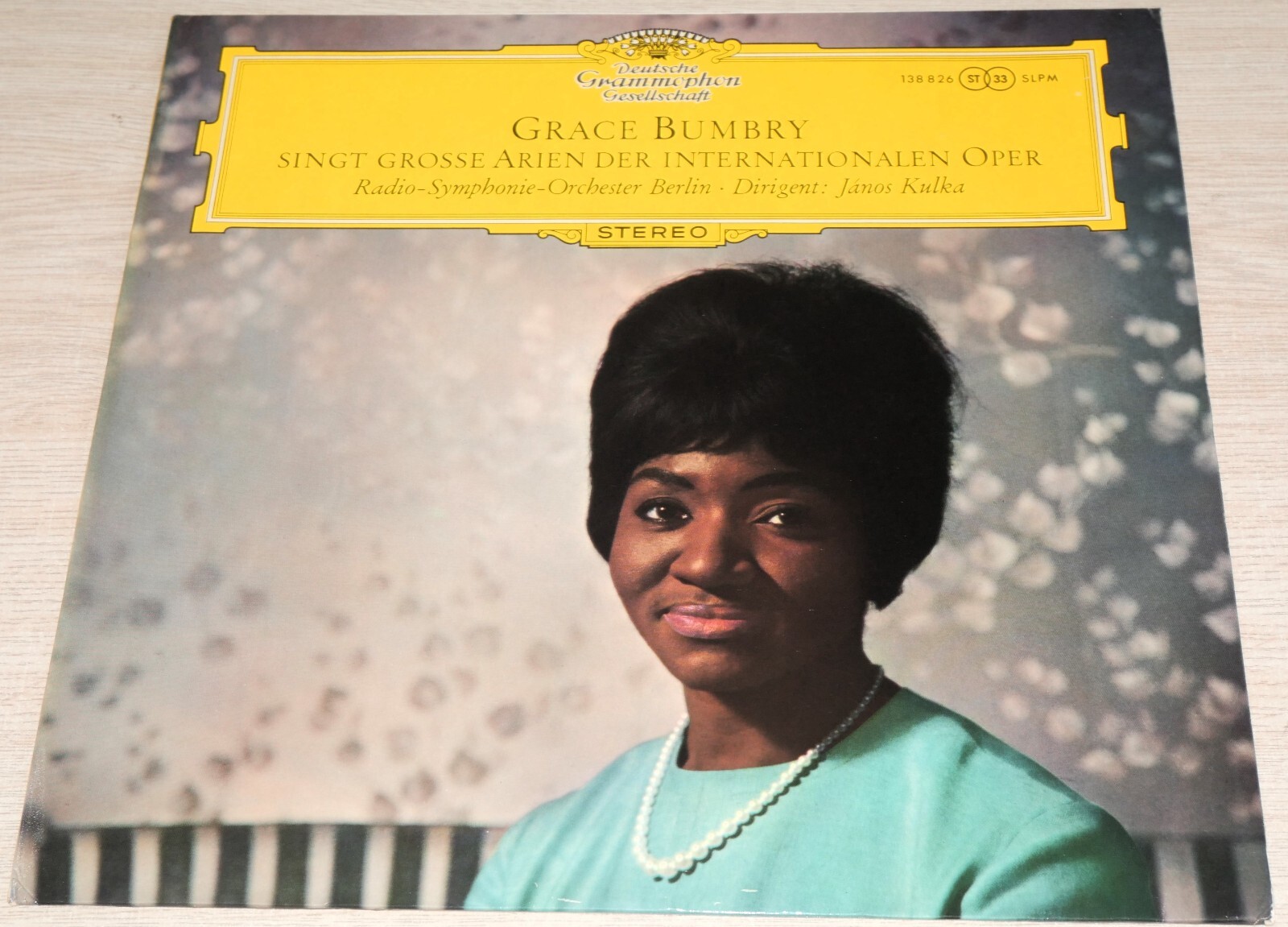 米LP Grace Bumbry, Radio-symphonie-orchester Berlin, Janos Kulka Opera Arias SLPM138826 DEUTSCHE GRAMMOPHON /00260 米LP Grace Bumbry, Radio-symphonie-orchester Berlin, Janos