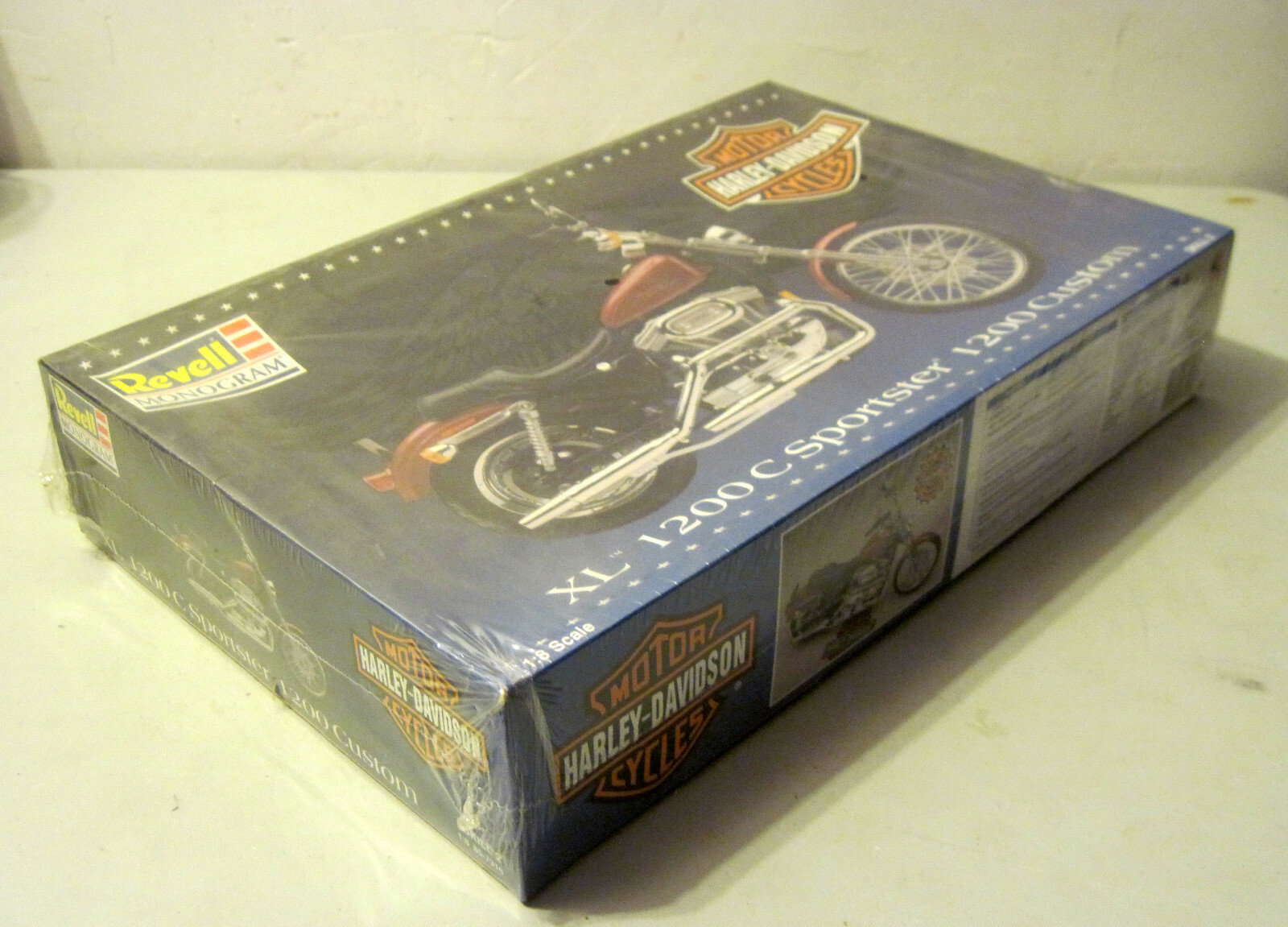 Vintage Revell custom sportster 1200 custom motorcycle model kit