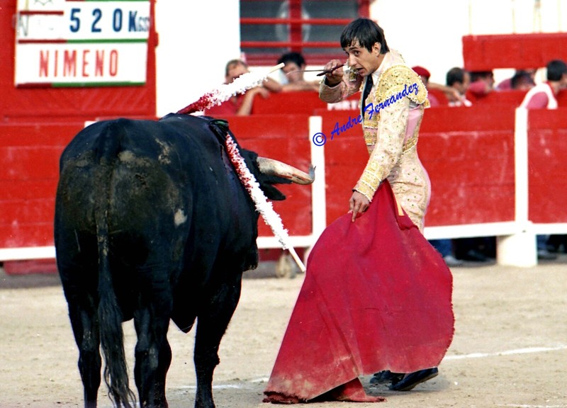 Nimeno Ii  (Christian Montcouquiol)  - Arenes De Palavas -   09/08/86 - 17x25 Cm