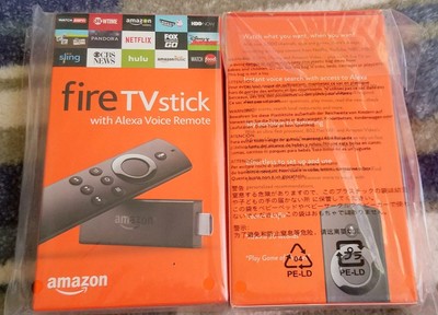 对于出售 Amazon Fire TV Stick with Alexa Voice Remote Streaming Media Player BRAND NEW