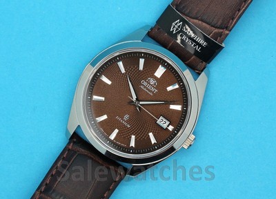orient automatic titanium watch