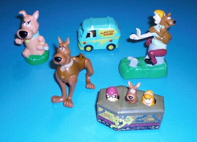 Burger King 1996 - Scooby Doo - Complete Set of 5 | eBay