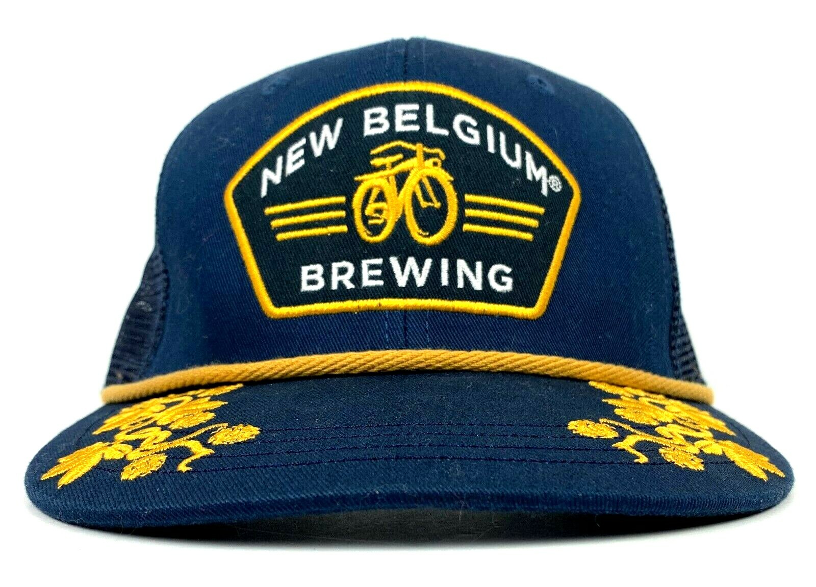 New Belgium Brewing Beer Snapback Mesh Trucker Cap