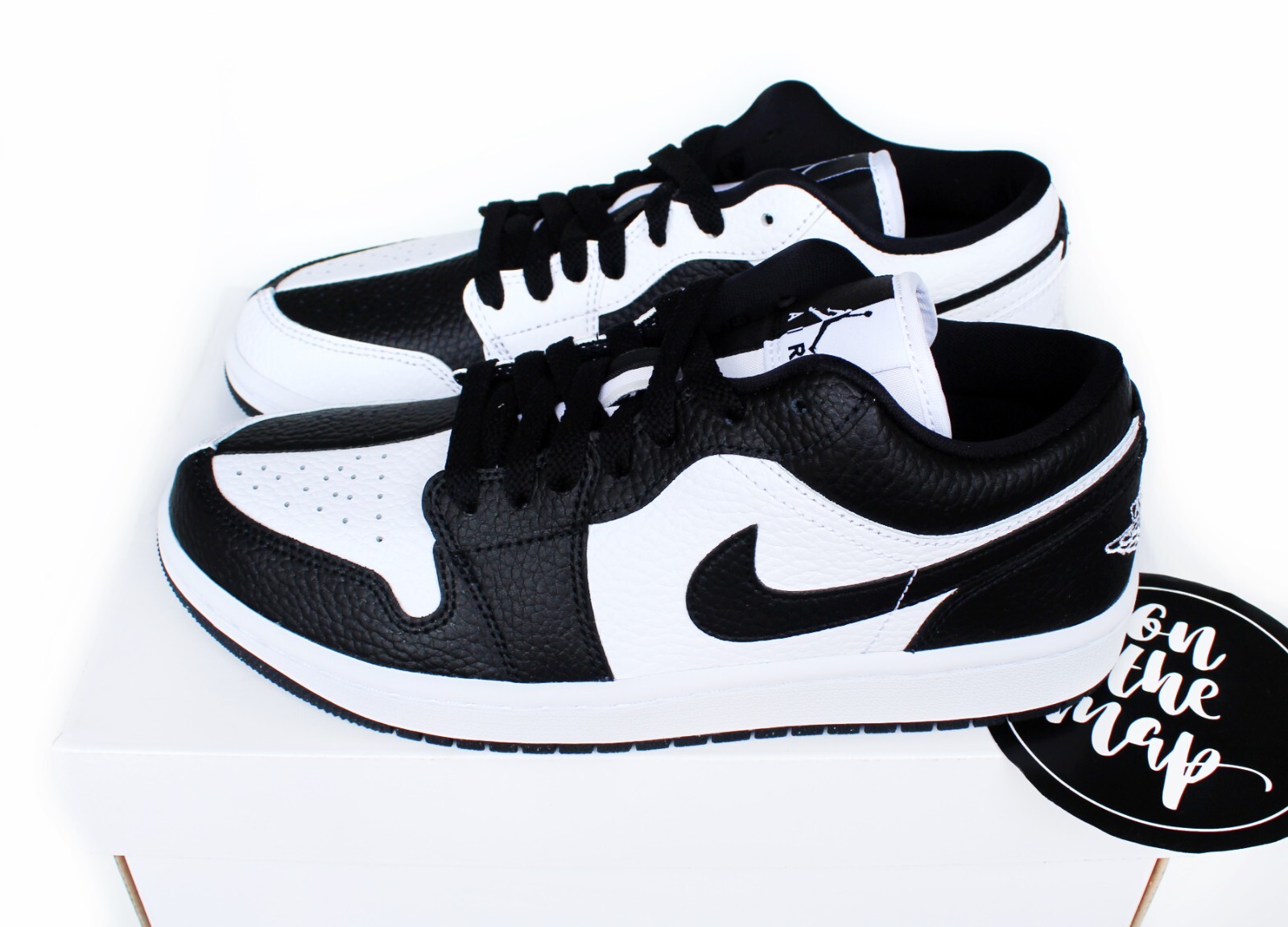 Nike Air Jordan 1 Low SE W Homage Black White Panda UK 3 4 5 6 7 8 9 10 US  New | eBay