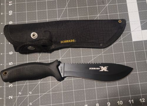 SCHRADE KNIVES XT1-B X Timer Extreme Camp Knife -11.5” Awe