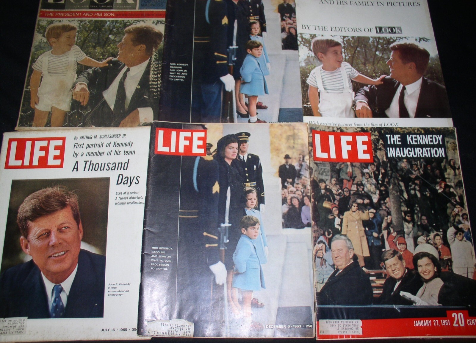 【ジャンク】雑誌 LIFE JFK 1960年代 Life Magazine: The Kennedy Inauguration (January 27, 1961