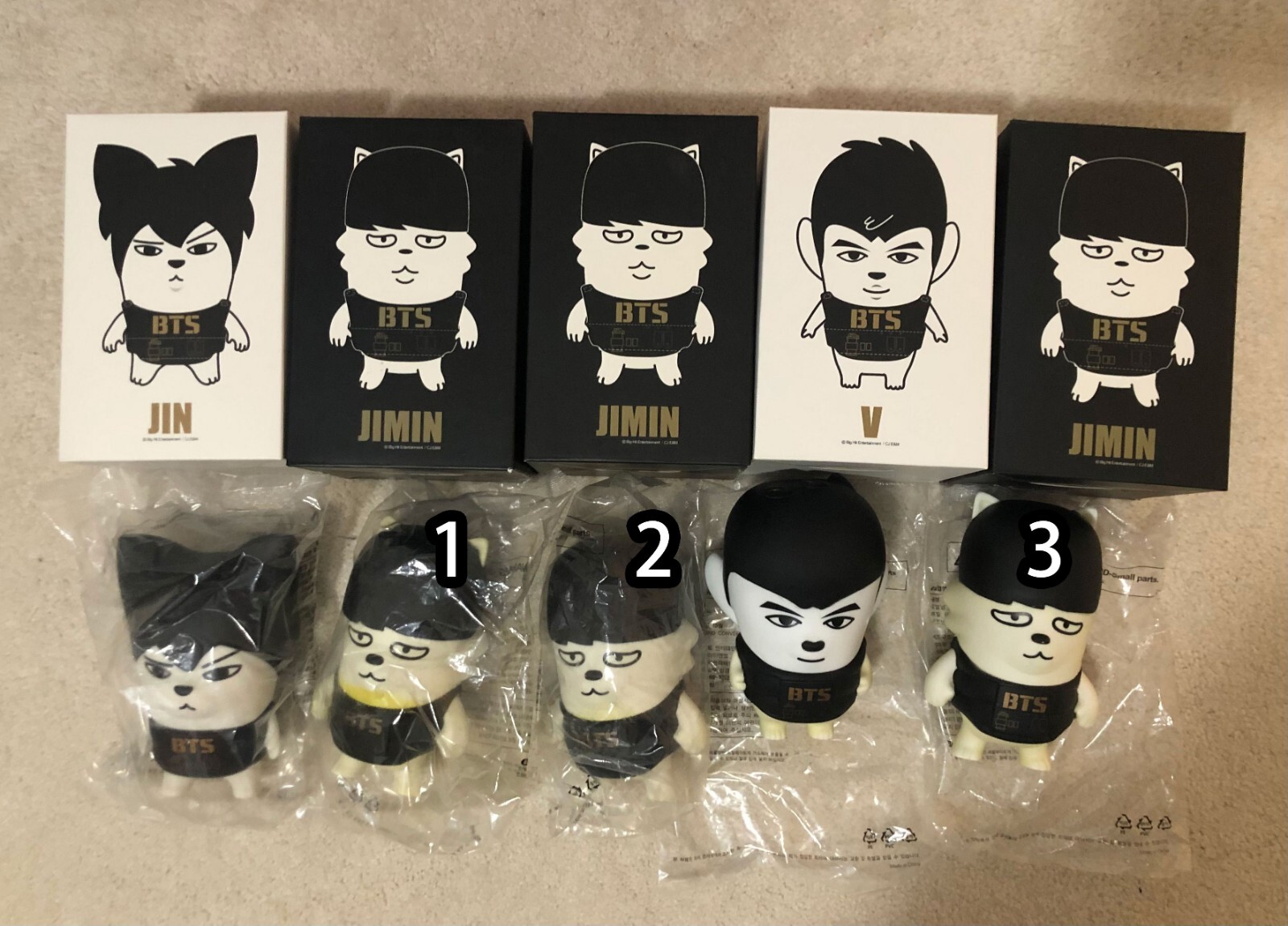 BTS 防弾少年団 初代 初期 HIP MONSTER JIN ジン ヒップモン