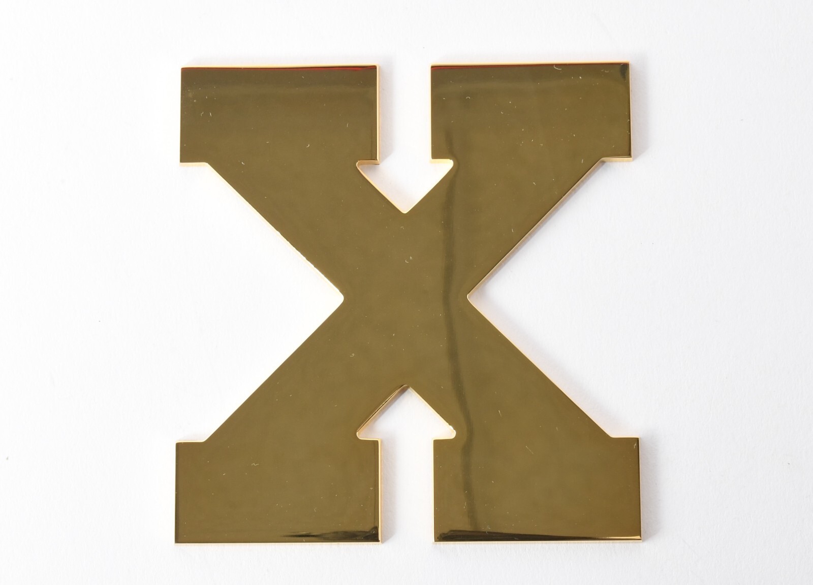 Pre-owned Rolex Complete Brass  Wall Letters (105mm) And Crown (150mm) Kit Unused