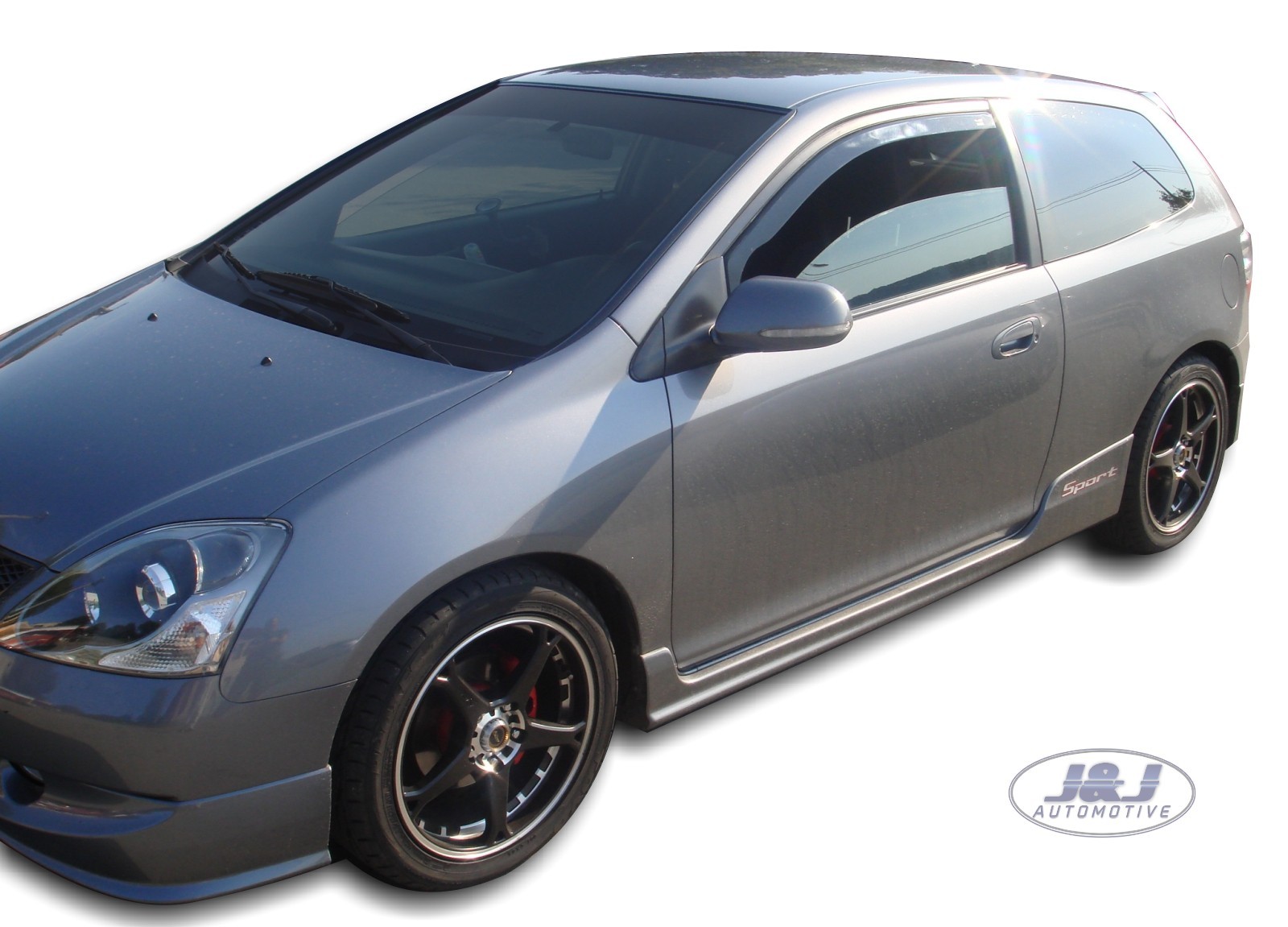 Honda Civic SPORT Type R EP2 mk7 2001 2005 Wind deflectors 2pc set