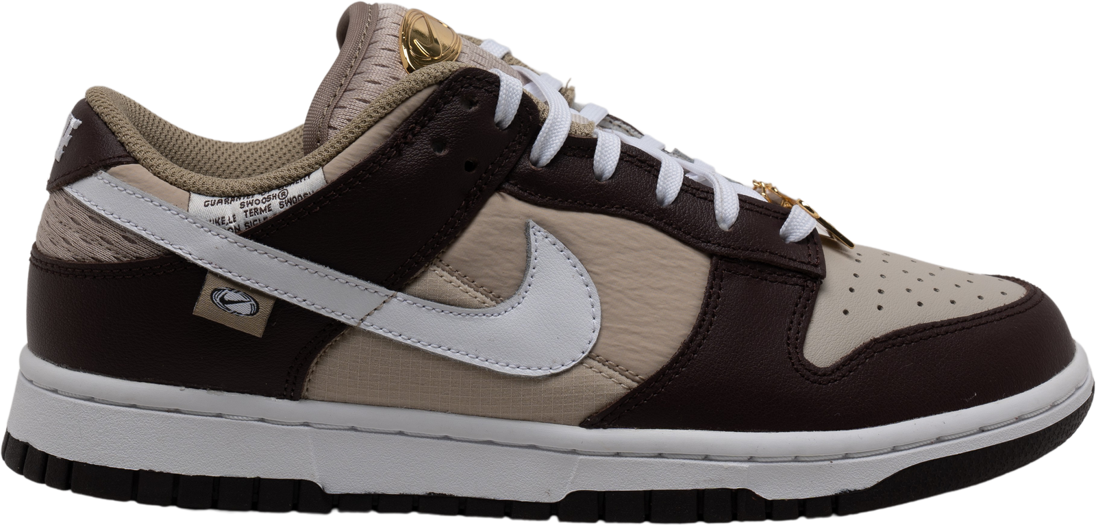 Size 3.5 - Nike Dunk Low Light Orewood Brown W for sale online | eBay