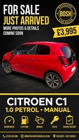 2014 Citroen C1 1.0 VTi Flair 3dr HATCHBACK PETROL Manual