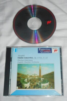 VIVALDI: Violin Concertos Op. 8 Nos. 5-12 | CD 1994 Sony Essential