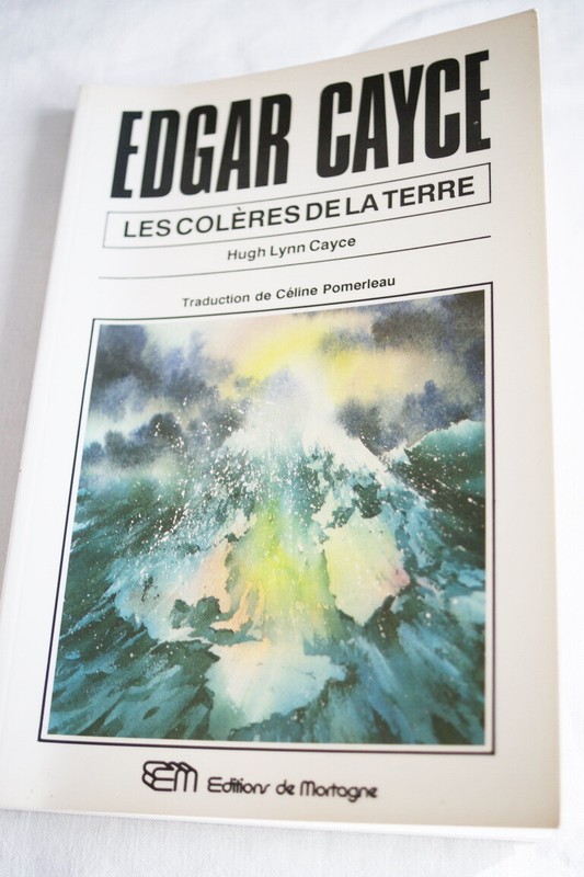 Edgar Cayce Les Coleres De La Terre Illustrations Cartes 1992 Esoterisme 