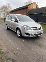 VAUXHALL ZAFIRA 1.6 16V Exclusiv 2012