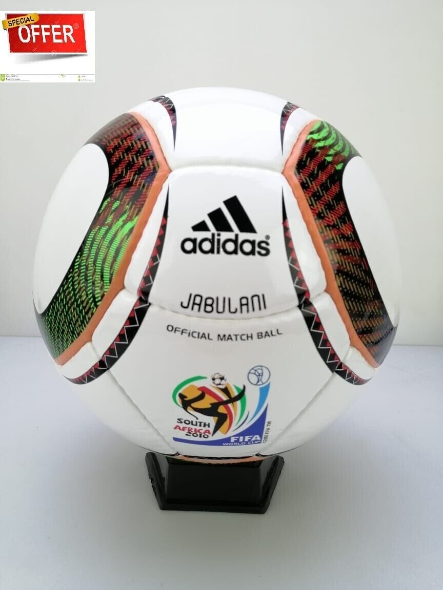 国内正規品、未使用adidas JABULANI サッカー公式試合球！サイン入り Adidas Jabulani Official Match Ball FIFA World Cup 2010