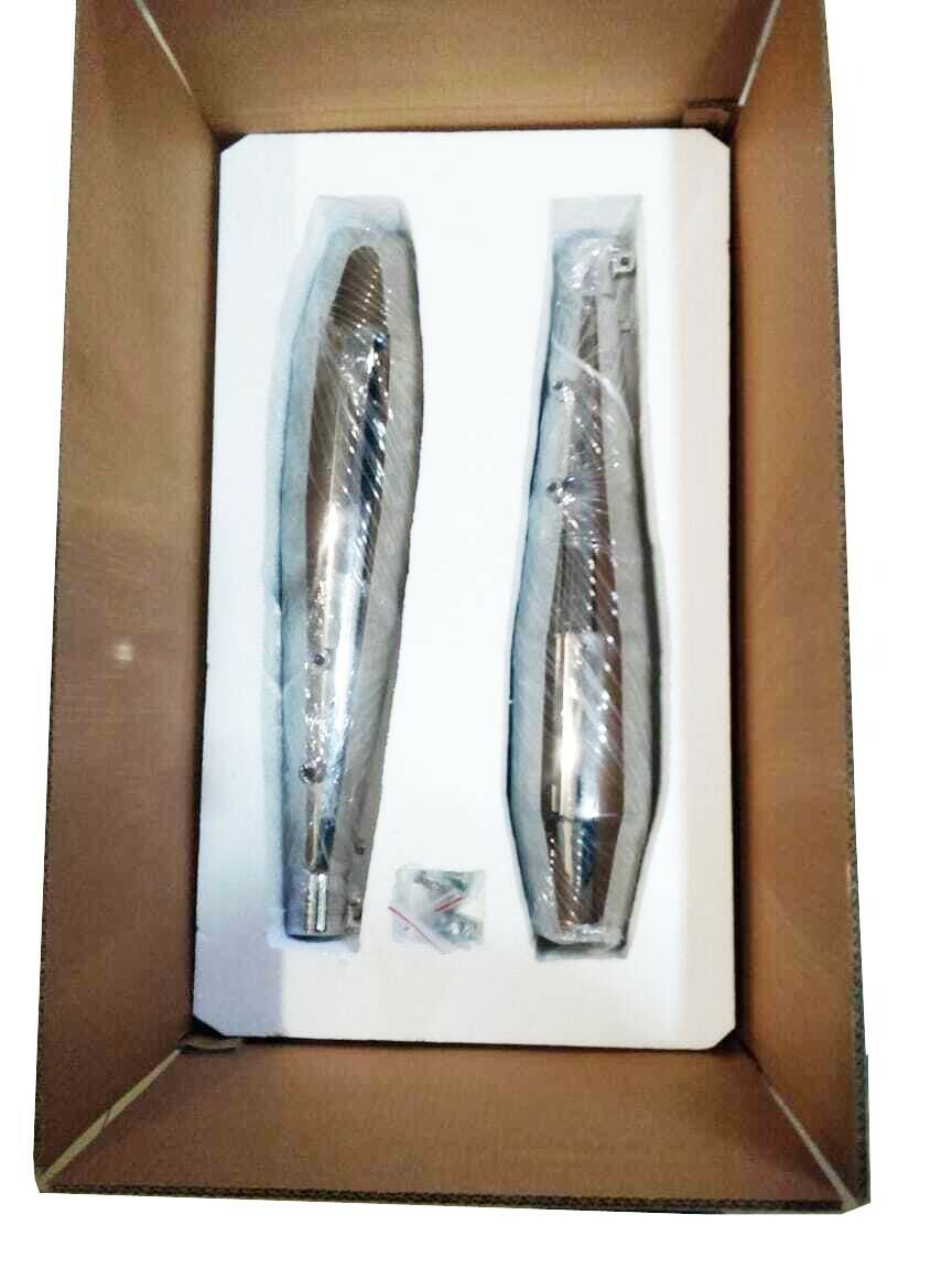 Fits Royal Enfield Interceptor 650 & Continental GT 650 Red Rooster Exhaust silencer