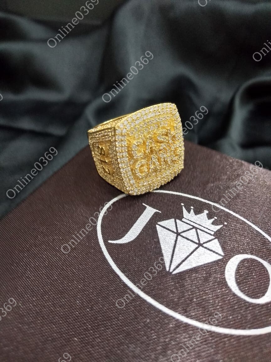 Pre-owned Online0369 2.44ct Pass Diamond Tester Moissanite Mens Customized Ring Real Silver Free Gift In White