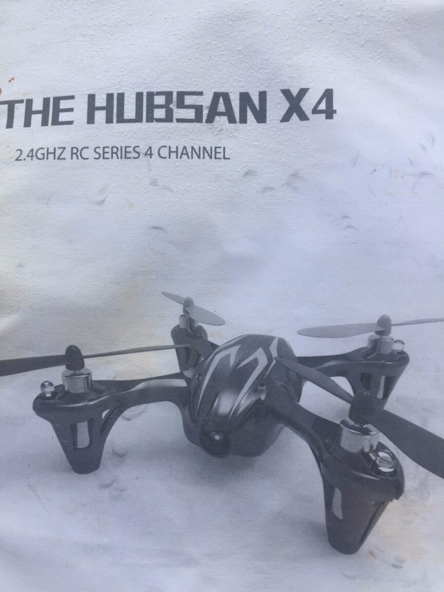 Hubsan X4 H107C 2.4G 4CH 6 Axis Mini RC Quadcopter Toy W/  HD 2MP Camera LED RTF