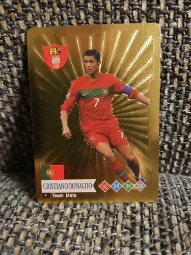 スポーツ選手 5/5 CRISTIANO RONALDO PANINI white gold 5/5 CRISTIANO RONALDO PANINI white gold クリスティアーノ