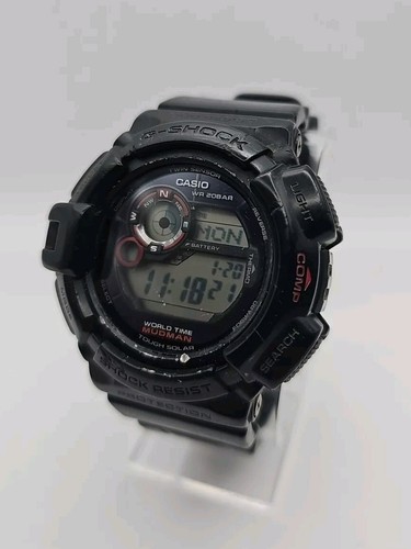 美品】G-SHOCK MUDMAN 3281 G-Shock Solar Mudman — TEXXTIME