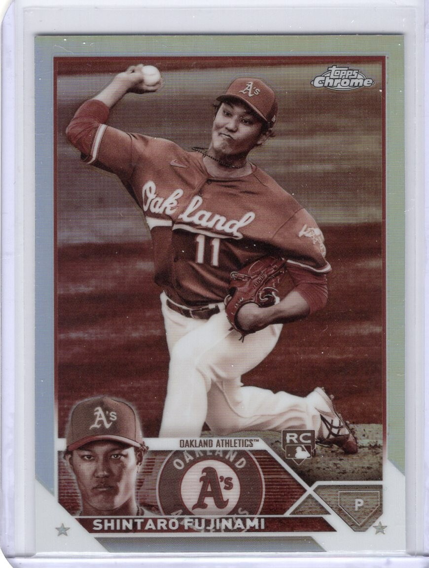 sintaroページ 2023 Topps Chrome Sepia Refractor Rookie Shintaro Fujinami