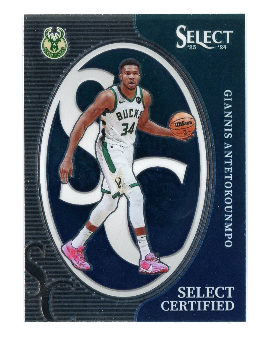 panini SELECT GIANNIS ANTETOKOUNMPO 2年目 2023-24 Panini Select Neon Icon Giannis Antetokounmpo