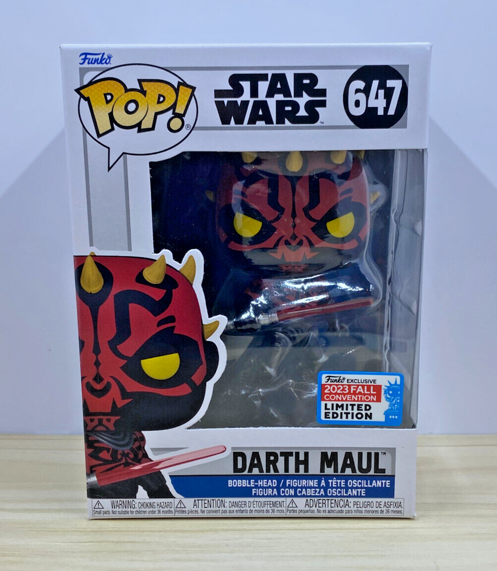 Funko Pop! #647 Star Wars - Darth Maul 2023 Fall NYCC