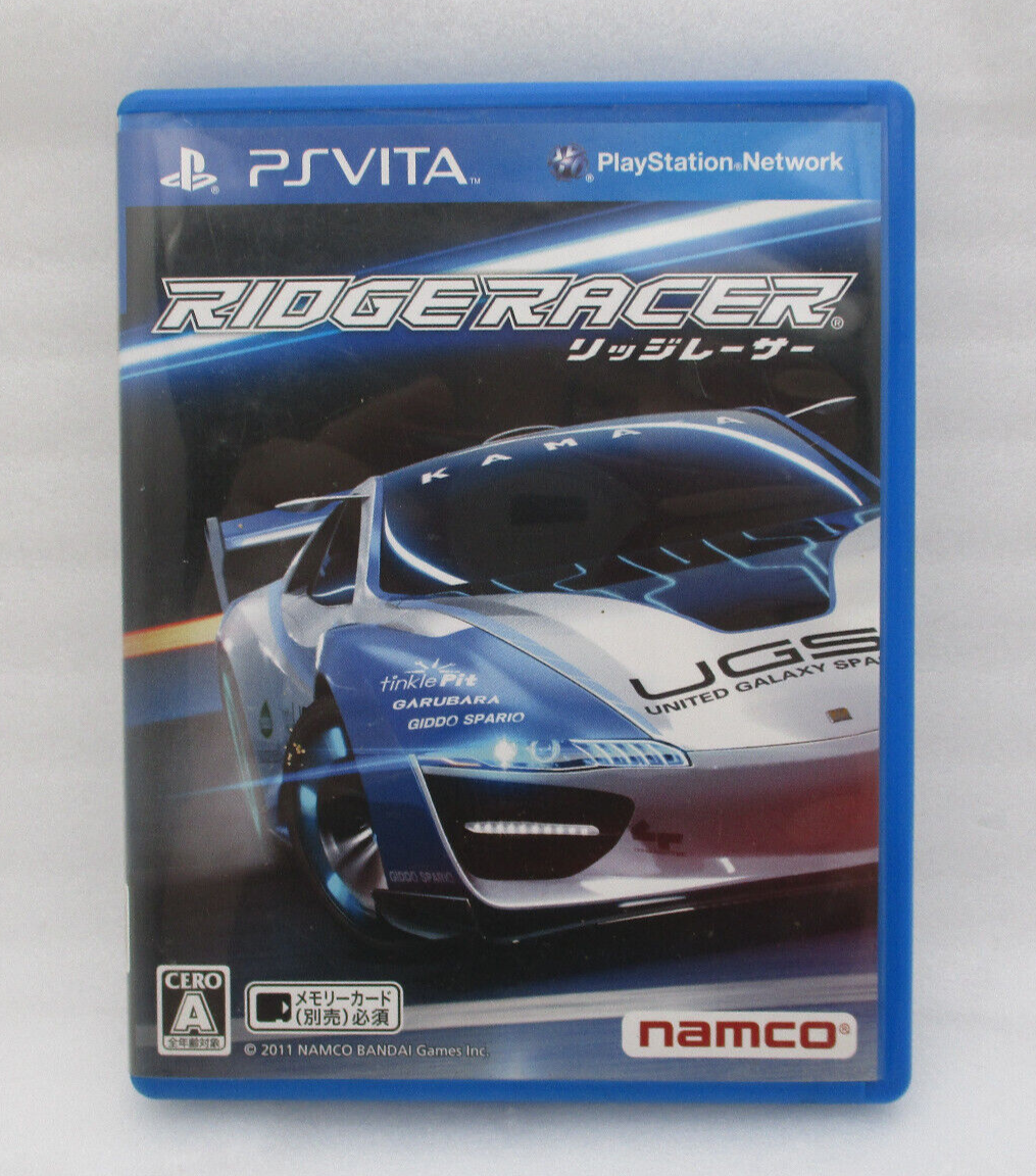 リッジレーサー - PSVita PSVITA RIDGE RACER Japan import NTSC-J PS VITA VLJS00001