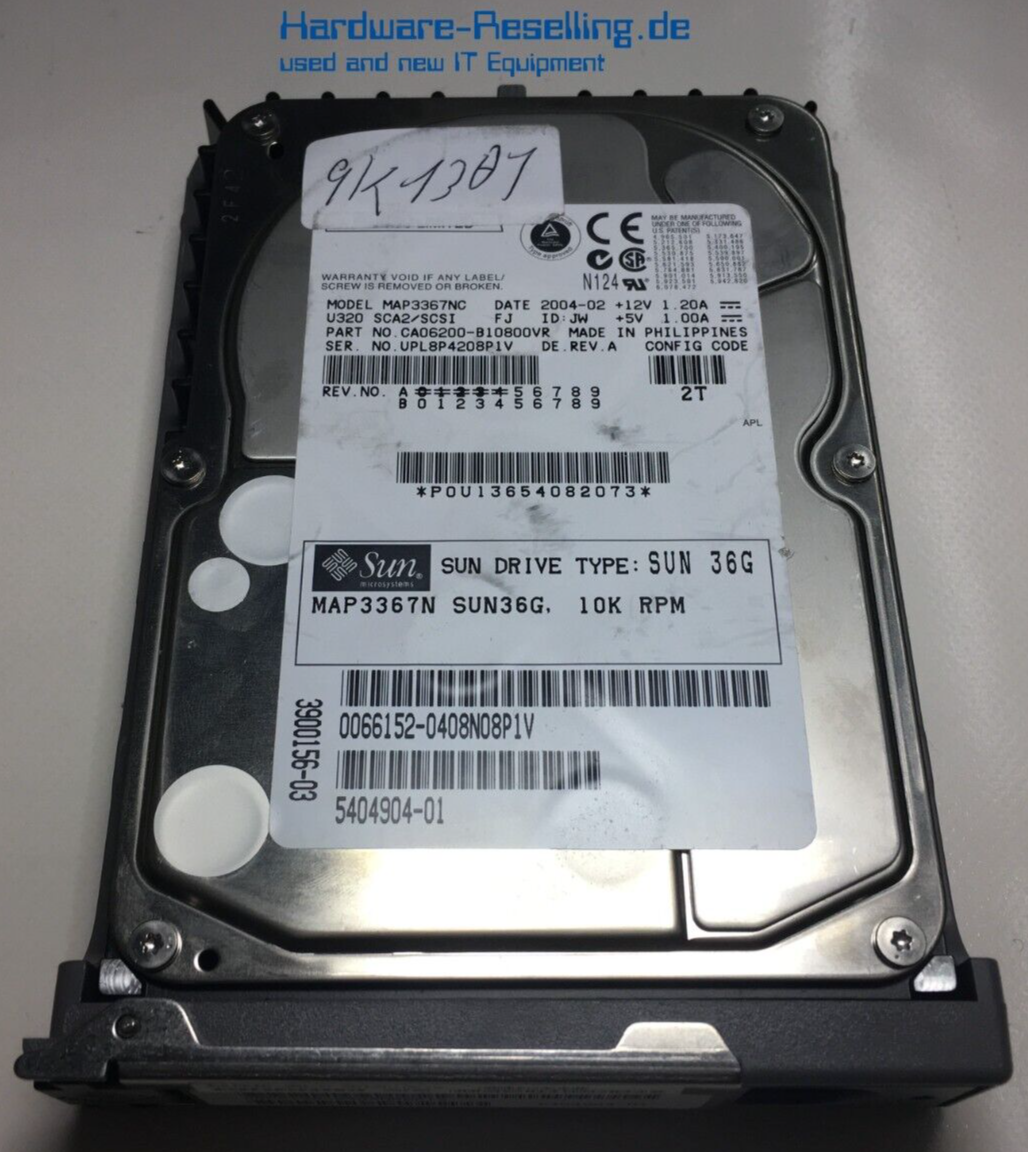 PCパーツ map3367nc Fujitsu 36-gb u320?10?K HDD dwos6rj Fujitsu MAP SCSI Hard Drive MAP3367NP