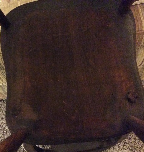 Antique nursing rocker wood sewing rocker chair From 1800’s